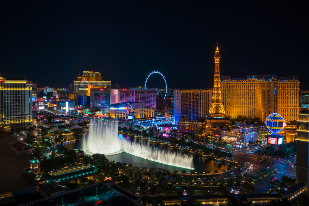 Aerial View of Las Vegas, Nevada