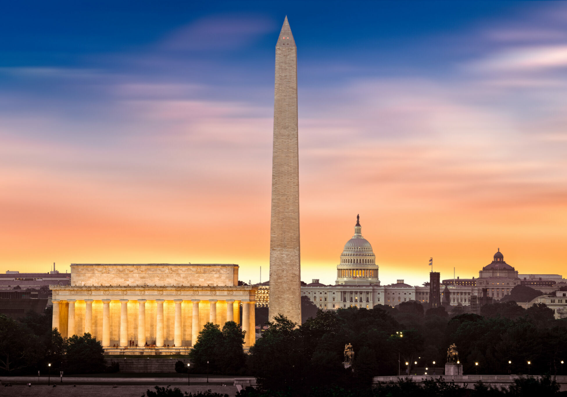 Washington DC monuments
